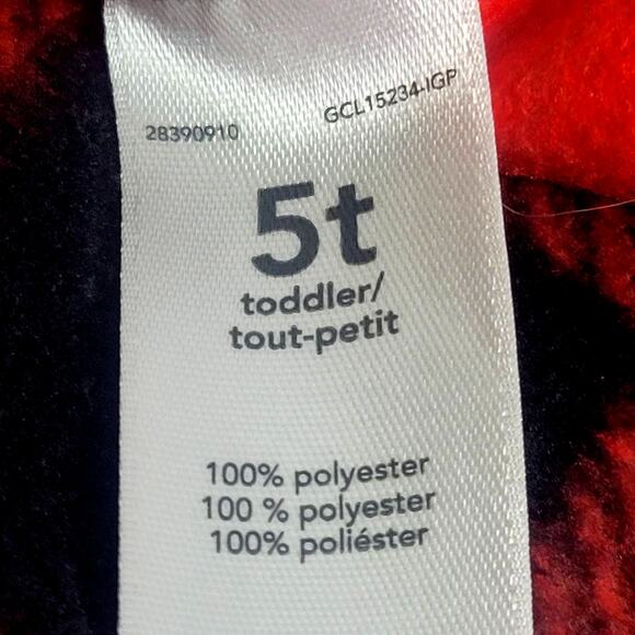 Carter's Boy's Flannel Pullover Shirt Size 5T - Picture 2 of 5